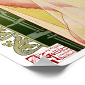 Absinthe Robette 1896 Vintage Poster wiederhergest (Ecke)