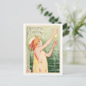 Absinthe Robette - Alcohol Vintage Poster Postkarte (Stehend Vorderseite)