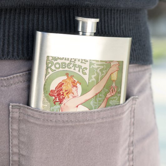 Absinthe Robette Flachmann (Beispiel)