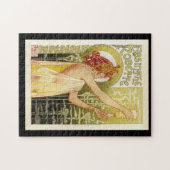 Absinthe Robette Henri Privat-Livemont 1896 Puzzle (Horizontal)