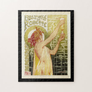 Absinthe Robette Henri Privat-Livemont 1896 Puzzle