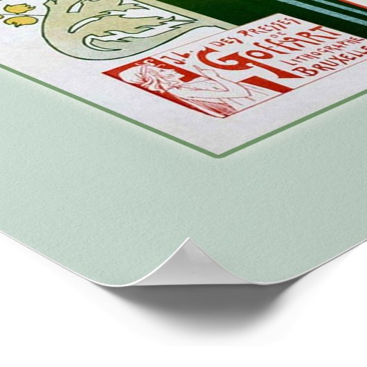 Absinthe Robette (Mint) Poster (Ecke)