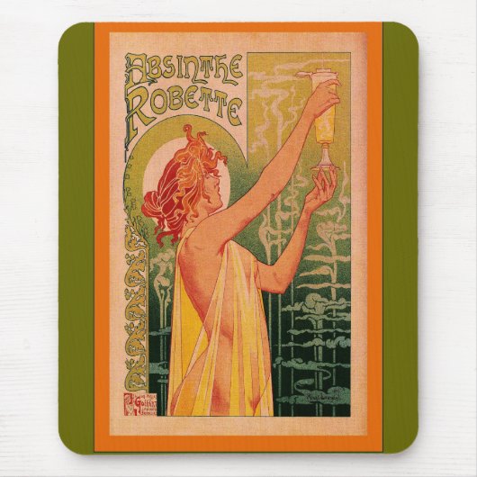 Absinthe Robette Mousepad (Vorne)