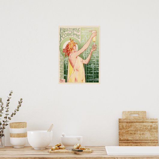 Absinthe Robette Poster (Küche)