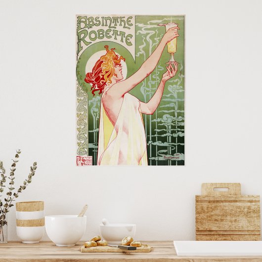 Absinthe Robette Poster (Küche)