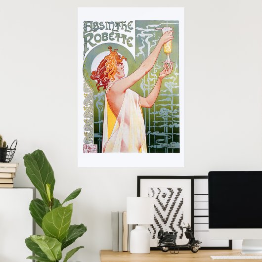 Absinthe Robette Poster (Heimbüro)