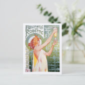 Absinthe Robette Postkarte (Stehend Vorderseite)