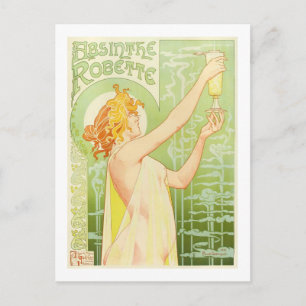 Absinthe Robette, Privat-Livemont Kunst, Kultur Postkarte
