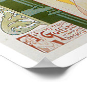 Absinthe Robette Vintag Drink und Kunst Poster (Ecke)