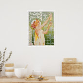Absinthe Robette Vintag Drink und Kunst Poster (Küche)