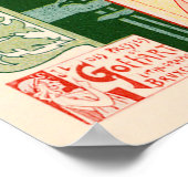 Absinthe Robette Von Alphonse Mucha Vintage Poster (Ecke)