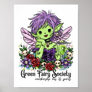 Absinthe Society Fee Poster