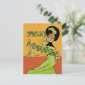 Absinthe-Stil der 1890er Jahre Postkarte (Stehend Vorderseite)