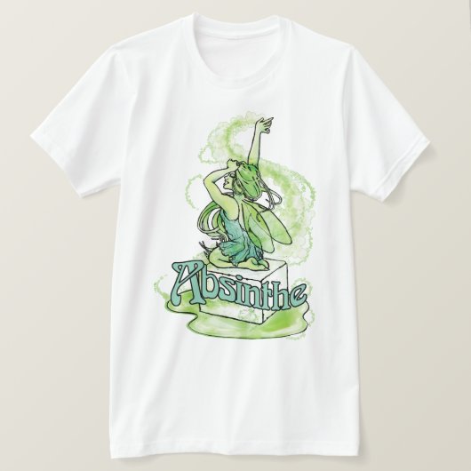 Absinthe Sugar Cube Fairy T-Shirt (Design vorne)