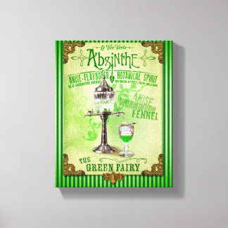 Absinthe "The Green Fairy" Leinwanddruck