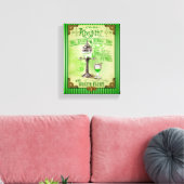Absinthe "The Green Fairy" Leinwanddruck (Insitu (Wohnzimmer))