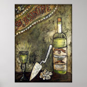 Absinthe ~ The Green Fairy Poster (Vorne)