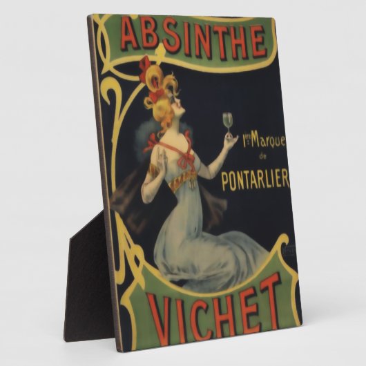 Absinthe Vichet Fotoplatte (Seite)