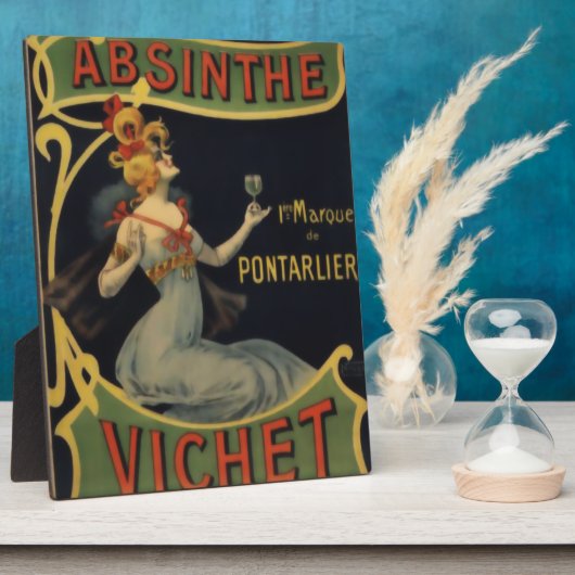 Absinthe Vichet Fotoplatte (Seite)