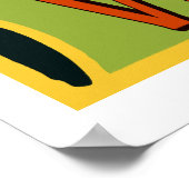 Absinthe Vichet, Moderner Jugendstil Poster (Ecke)