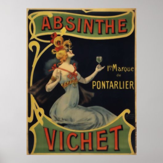 Absinthe Vichet Poster (Vorne)