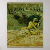 Absinthe Vintag Green Fairy Poster (Vorne)