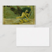 Absinthe Vintag Green Fairy Visitenkarte (Vorne/Hinten)