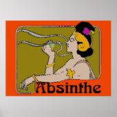 Absinthe Woman Poster (Vorne)
