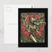 Absinthefee Postkarte (Vorne/Hinten)