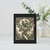 Absinthefee Postkarte (Stehend Vorderseite)