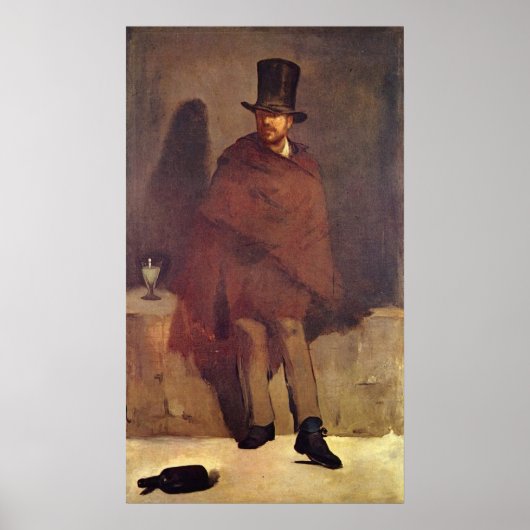 Absinthmuer Manet, Douard Poster (Vorne)