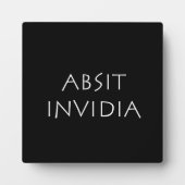 Absit invidia fotoplatte (Vorderseite)