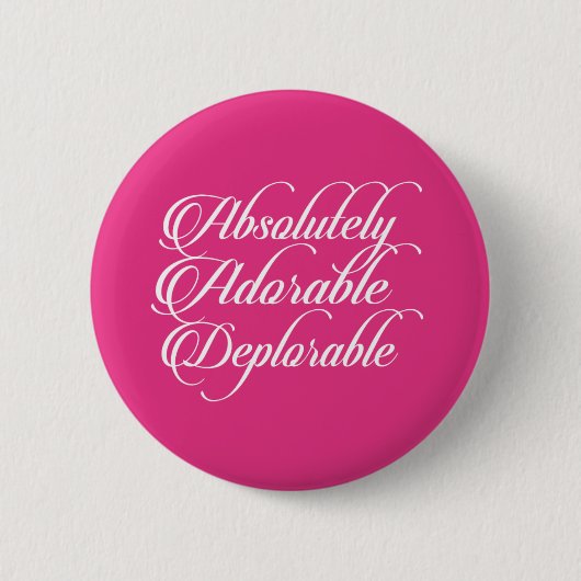 Absolut adorable Deplable-Taste Button (Vorderseite)