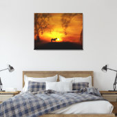 Absolut Atemberaubender Sonnenaufgang und Leinwand (Insitu (Schlafzimmer))