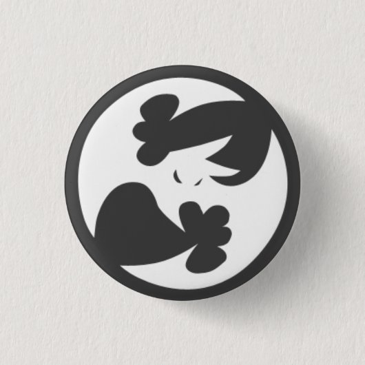 Absolut bekloppt button (Vorderseite)