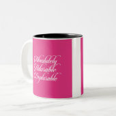 Absolut bewundernswerte bedauernswerte Tasse (Vorderseite Links)