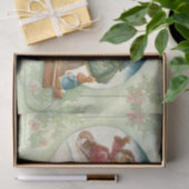 Absolut bewundernswerter Weihnachtsmann, der auf K Seidenpapier (Geschenk)