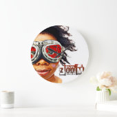Absolut Coole Zoom Wall Clock! Große Wanduhr (Zuhause)