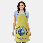 Absolut einzigartig. Welt-Down-Syndrom-Tag. Schürze (Getragen)