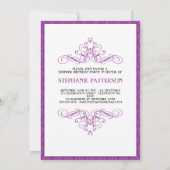 Absolut fabelhafte 40. Geburtstags-Party Einladung (Rückseite)