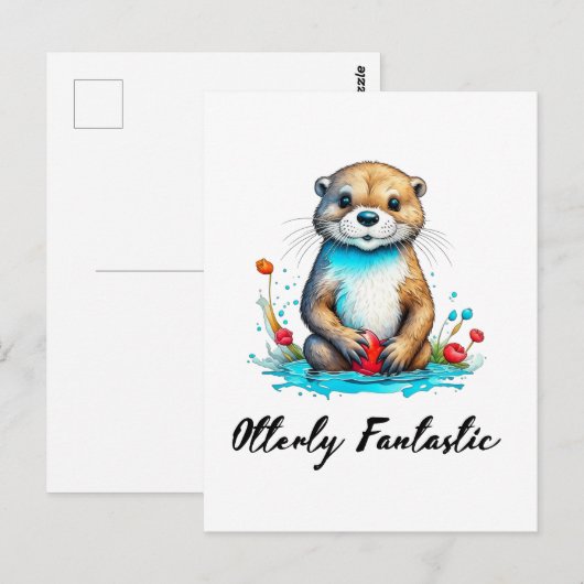 absolut fantastisch postkarte (Vorne/Hinten)