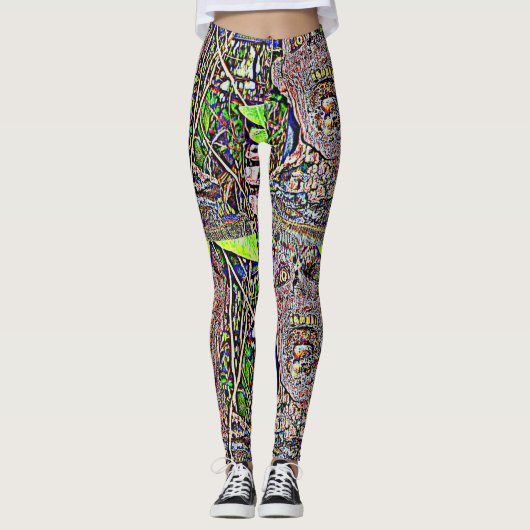 ABSOLUT GEHEN… FREDDIE KREUGER LEGGINGS (Vorderseite)