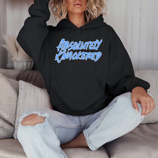absolut geknackt hoodie