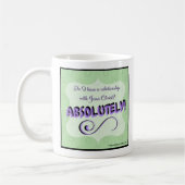 Absolut! Kaffee-Tasse Inspirational Kaffeetasse (Links)