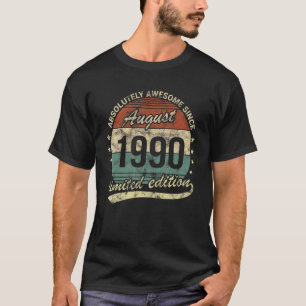 Absolut Phantastisch seit August 1990 Mann Frau Bi T-Shirt