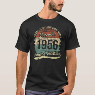 Absolut Phantastisch seit Dezember 1956 Mann Frau T-Shirt