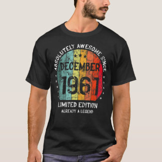 Absolut Phantastisch seit Dezember 1961 Mann Frau T-Shirt