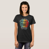 Absolut Phantastisch seit Dezember 1981 Mann Frau T-Shirt (Vorne ganz)
