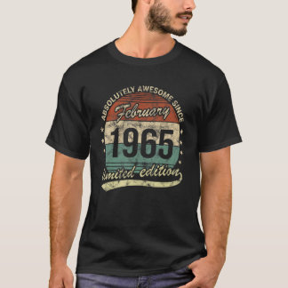Absolut Phantastisch seit Februar 1965 Mann Frau B T-Shirt
