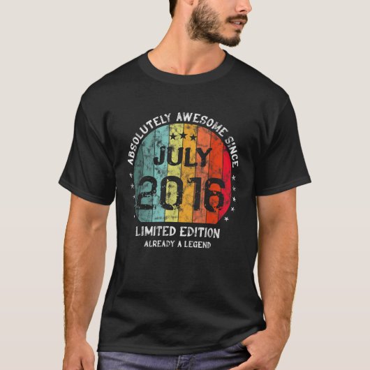 Absolut Phantastisch seit Juli 2016 T-Shirt (Vorderseite)